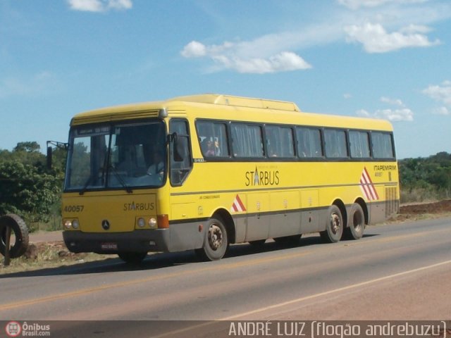 Viação Itapemirim 40057 na cidade de Paraíso do Tocantins, Tocantins, Brasil, por André  Luiz. Número da foto: #139599.