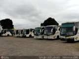 Empresa Gontijo de Transportes GARAGEM AMJ na cidade de Almenara, Minas Gerais, Brasil, por Sérgio Augusto Braga Canuto. Número da foto: #140916.
