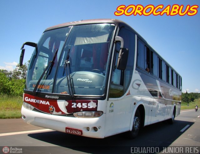 Expresso Gardenia 2455 na cidade de Jaguariúna, São Paulo, Brasil, por EDUARDO - SOROCABUS. ID da foto: 153593.