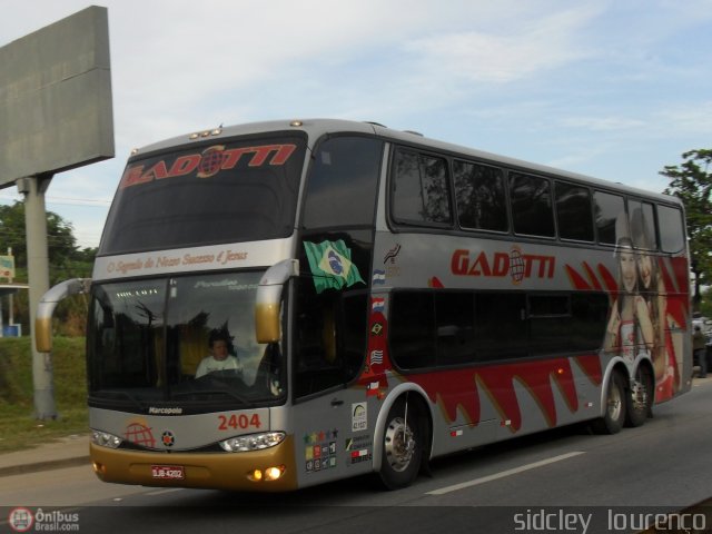Auto Viação Gadotti 2404 na cidade de Queimados, Rio de Janeiro, Brasil, por Sidcley Lourenço. Número da foto: #153549.
