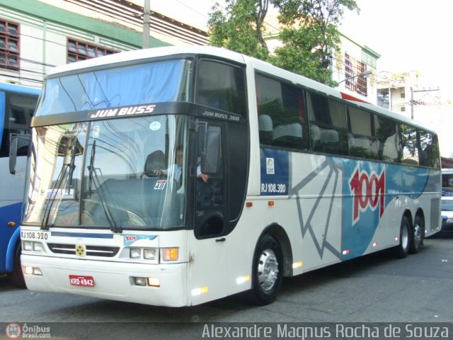 Auto Viação 1001 RJ 108.320 na cidade de Rio de Janeiro, Rio de Janeiro, Brasil, por Alexandre  Magnus. Número da foto: #153466.