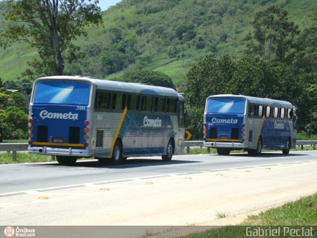 Viação Cometa 7424 na cidade de Queimados, Rio de Janeiro, Brasil, por Gabriel Peclat. Número da foto: #153401.