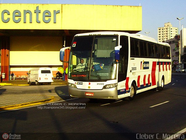 São João Votorantim - Sorotur Turismo 3500 na cidade de Sorocaba, São Paulo, Brasil, por Cleber C.  Moreira. ID da foto: 158505.