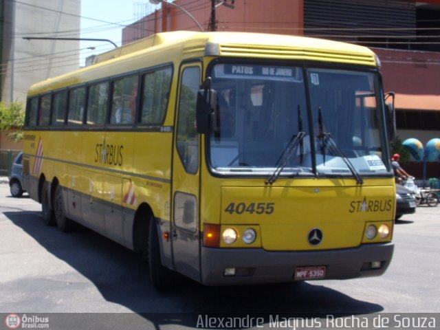 Viação Itapemirim 40455 na cidade de Rio de Janeiro, Rio de Janeiro, Brasil, por Alexandre  Magnus. ID da foto: 158472.