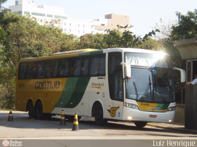 Empresa Gontijo de Transportes 12195 na cidade de São Paulo, São Paulo, Brasil, por Luiz Henrique. Número da foto: #158331.