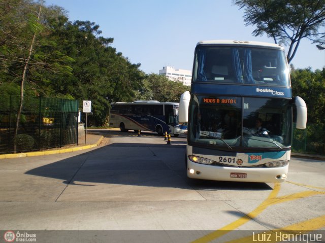 Auto Viação 1001 2601 na cidade de São Paulo, São Paulo, Brasil, por Luiz Henrique. Número da foto: #159145.