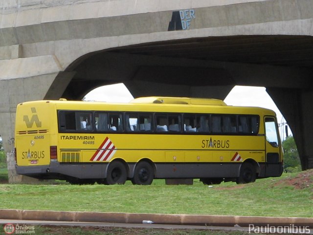 Viação Itapemirim 40495 na cidade de Brasília, Distrito Federal, Brasil, por Paulo Camillo Mendes Maria. Número da foto: #159352.