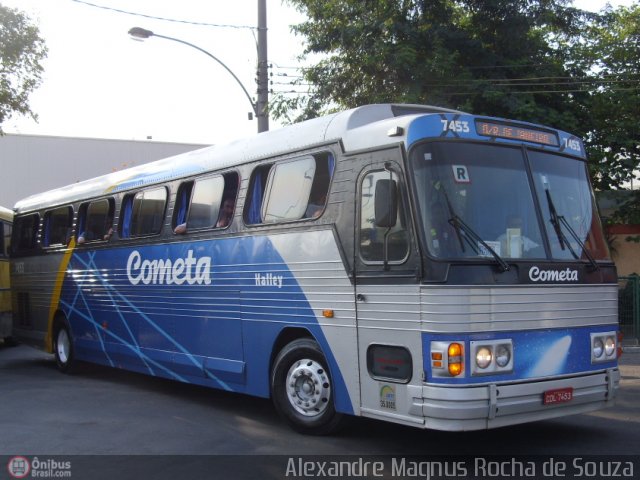 Viação Cometa 7453 na cidade de , por Alexandre  Magnus. Número da foto: #161072.