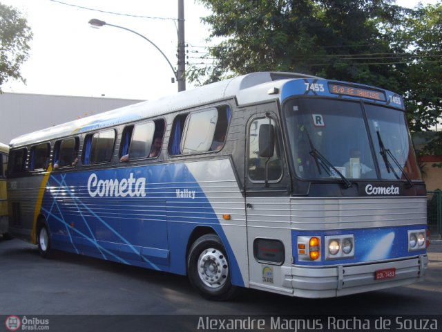 Viação Cometa 7453 na cidade de , por Alexandre  Magnus. ID da foto: 161072.