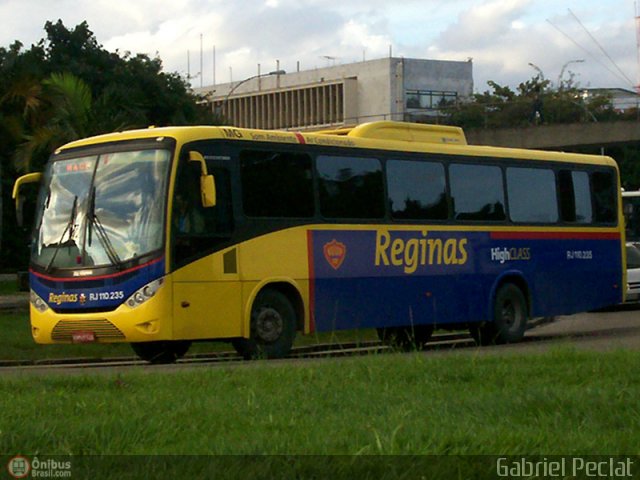 Auto Viação Reginas RJ 110.235 na cidade de Rio de Janeiro, Rio de Janeiro, Brasil, por Gabriel Peclat. Número da foto: #161674.