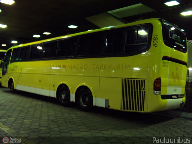 Viação Itapemirim 8081 na cidade de Belo Horizonte, Minas Gerais, Brasil, por Paulo Camillo Mendes Maria. Número da foto: #161720.