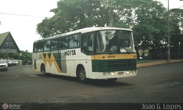 Viação Motta 98539 na cidade de Jaú, São Paulo, Brasil, por João Guilherme Lopes. ID da foto: 161836.