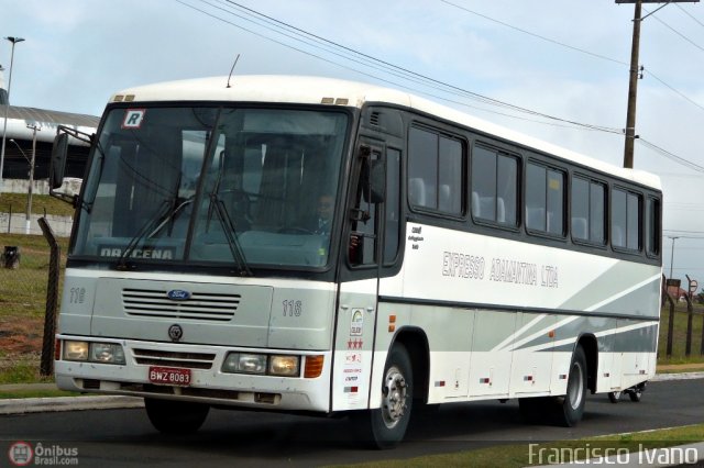 Expresso Adamantina 116 na cidade de Marília, São Paulo, Brasil, por Francisco Ivano. Número da foto: #161830.