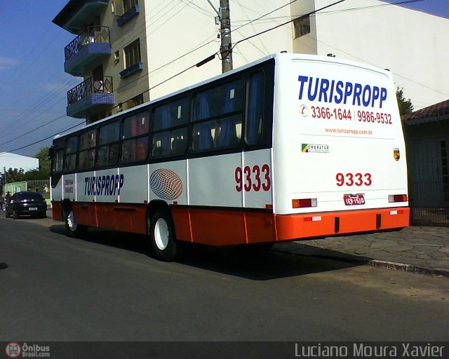 Turispropp 9333 na cidade de Alvorada, Rio Grande do Sul, Brasil, por Luciano Moura Xavier. Número da foto: #162358.
