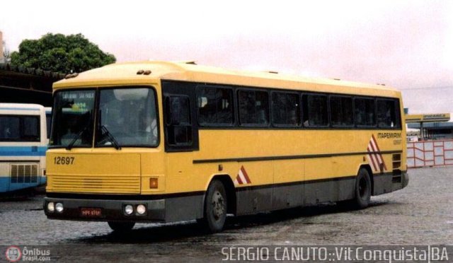 Viação Itapemirim 12697 na cidade de Vitória da Conquista, Bahia, Brasil, por Sérgio A.  B.  Canuto. Número da foto: #162586.