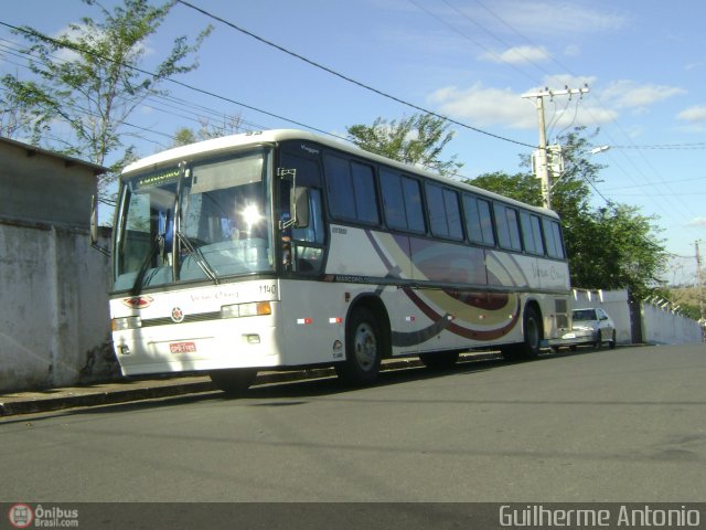 Vera Cruz Transporte e Turismo 1140 na cidade de Ibiá, Minas Gerais, Brasil, por Guilherme Antonio. ID da foto: 162831.