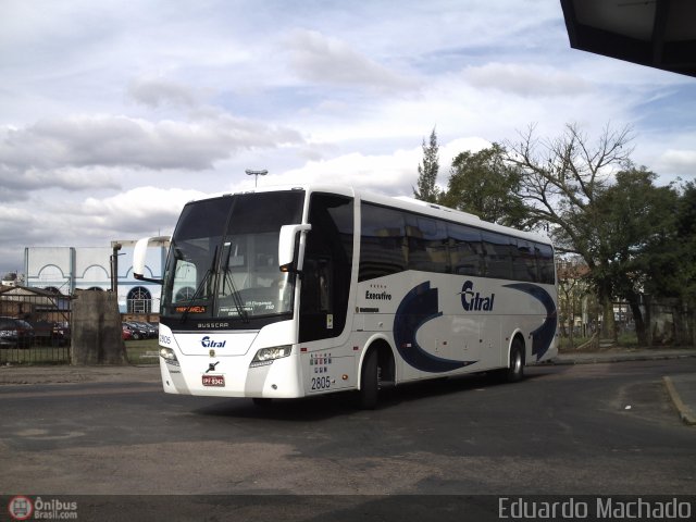 Citral Transporte e Turismo 2805 na cidade de Porto Alegre, Rio Grande do Sul, Brasil, por Eduardo Machado. ID da foto: 163150.