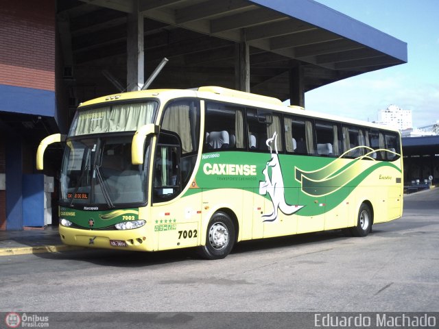 Expresso Caxiense 7002 na cidade de Porto Alegre, Rio Grande do Sul, Brasil, por Eduardo Machado. Número da foto: #163166.