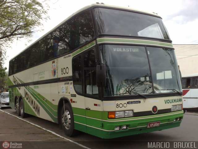 Empresa de Transportes Coletivos Volkmann 800 na cidade de Santa Cruz do Sul, Rio Grande do Sul, Brasil, por Marcio  Bruxel. Número da foto: #163879.