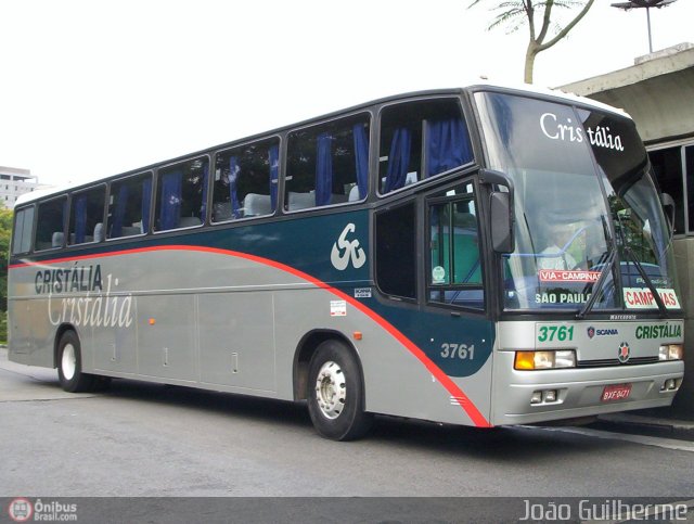 Expresso Cristália 3761 na cidade de São Paulo, São Paulo, Brasil, por João Guilherme Lopes. Número da foto: #163944.