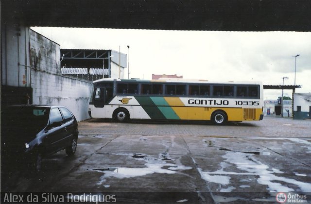 Empresa Gontijo de Transportes 10335 na cidade de Uberlândia, Minas Gerais, Brasil, por Alex da Silva Rodrigues. ID da foto: 163797.