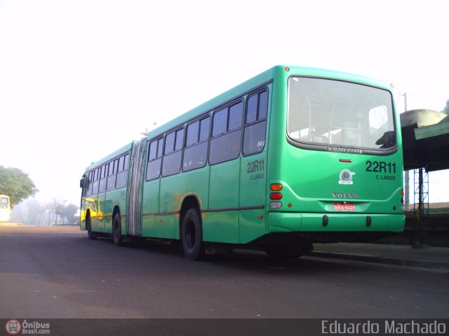 Empresa de Ônibus Campo Largo 22R11 na cidade de Curitiba, Paraná, Brasil, por Eduardo Machado. Número da foto: #163802.