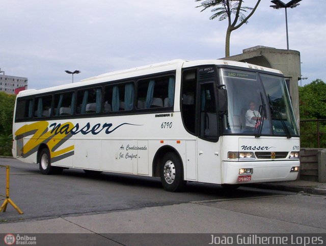 Viação Nasser 6790 na cidade de São Paulo, São Paulo, Brasil, por João Guilherme Lopes. Número da foto: #163945.