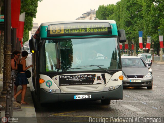 Ônibus da França 9357 na cidade de , por Antonio Carlos Pangardi. ID da foto: 165181.