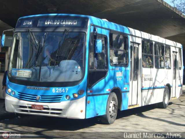 TUPI - Transportes Urbanos Piratininga 6 2547 na cidade de São Paulo, São Paulo, Brasil, por Daniel Marcos Alves . Número da foto: #166394.