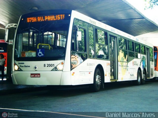 Viação Gato Preto 8 2001 na cidade de São Paulo, São Paulo, Brasil, por Daniel Marcos Alves . Número da foto: #166399.