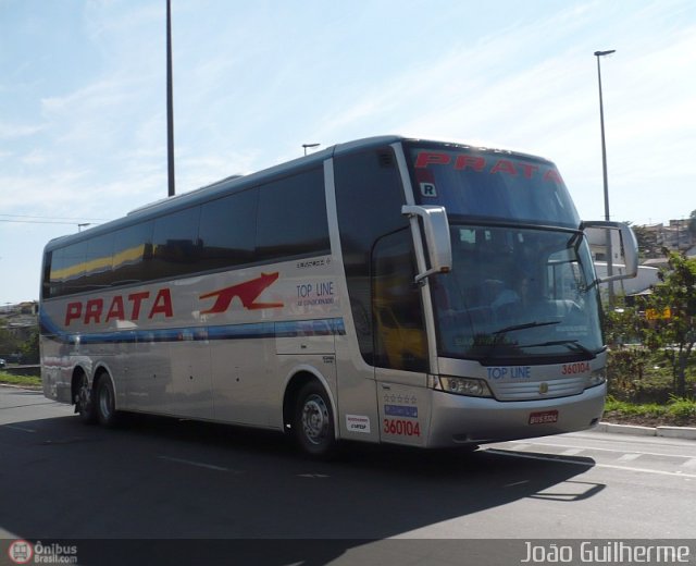 Expresso de Prata 360104 na cidade de Bauru, São Paulo, Brasil, por João Guilherme Lopes. Número da foto: #166516.