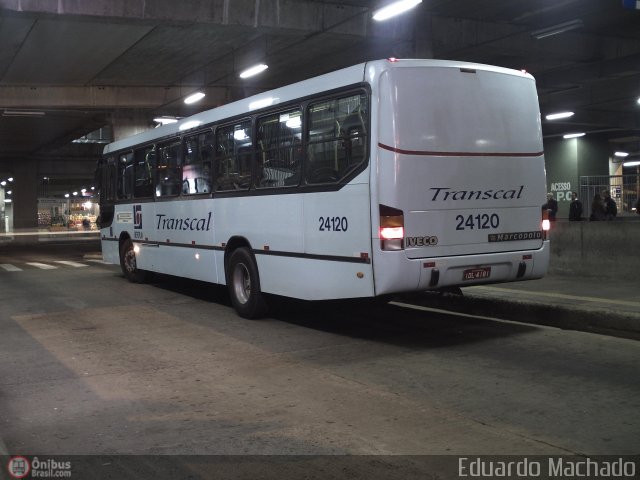 Transcal Sul Transportes Coletivos 24120 na cidade de Porto Alegre, Rio Grande do Sul, Brasil, por Eduardo Machado. Número da foto: #166792.