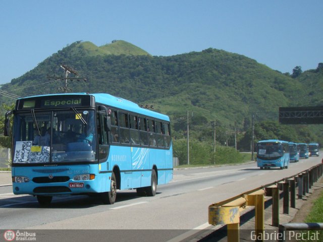 Viação Normandy do Triângulo RJ 155.095 na cidade de Seropédica, Rio de Janeiro, Brasil, por Gabriel Peclat. Número da foto: #167375.