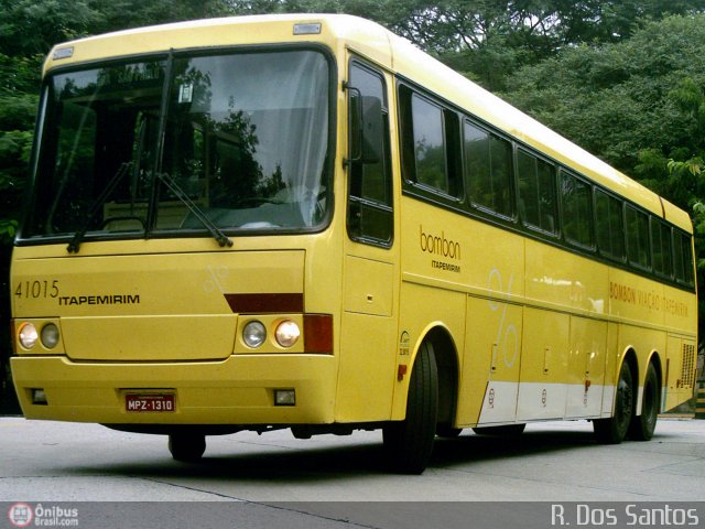 Viação Itapemirim 41015 na cidade de São Paulo, São Paulo, Brasil, por Rafael Santos. ID da foto: 167577.