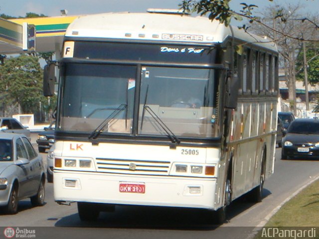LK Transportadora Turística 25005 na cidade de São Paulo, São Paulo, Brasil, por Antonio Carlos Pangardi. Número da foto: #167358.