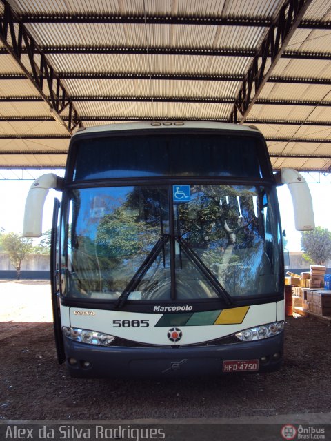 Empresa Gontijo de Transportes 5885 na cidade de Porto Velho, Rondônia, Brasil, por Alex da Silva Rodrigues. ID da foto: 167154.