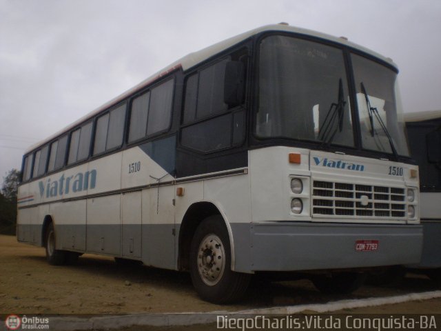 Viatran - Viação TransBrasília 1510 na cidade de Vitória da Conquista, Bahia, Brasil, por Diego Charlis Coelho. Número da foto: #167340.