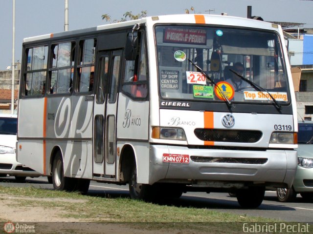 Transportes Blanco 03119 na cidade de Nova Iguaçu, Rio de Janeiro, Brasil, por Gabriel Peclat. ID da foto: 168217.