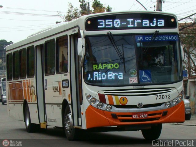 Viação Rubanil 73073 na cidade de Rio de Janeiro, Rio de Janeiro, Brasil, por Gabriel Peclat. ID da foto: 168227.