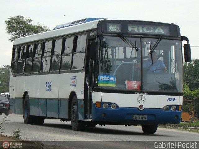 Ônibus Particulares 526 na cidade de Seropédica, Rio de Janeiro, Brasil, por Gabriel Peclat. Número da foto: #168997.