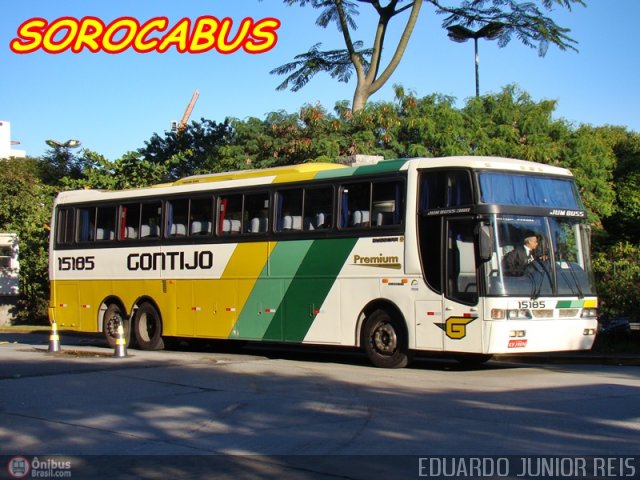 Empresa Gontijo de Transportes 15185 na cidade de São Paulo, São Paulo, Brasil, por EDUARDO - SOROCABUS. Número da foto: #154570.
