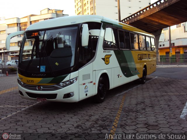 Empresa Gontijo de Transportes 3235 na cidade de Belo Horizonte, Minas Gerais, Brasil, por André Luiz Gomes de Souza. ID da foto: 154460.