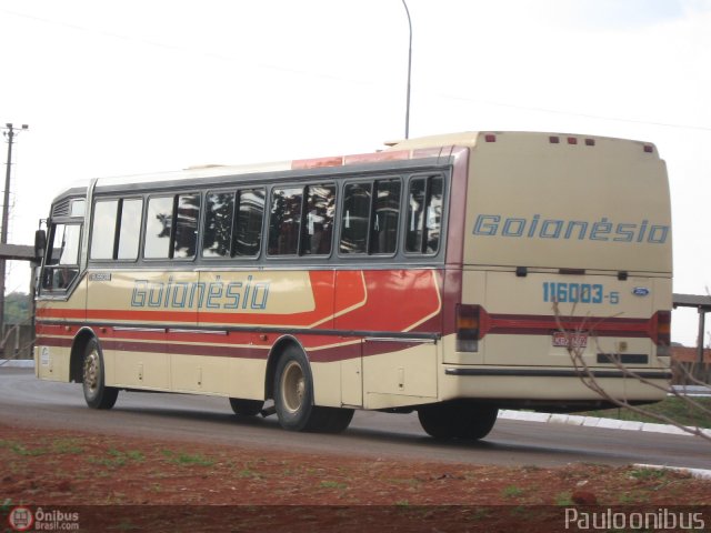 Auto Viação Goianésia 116003-5 na cidade de Brasília, Distrito Federal, Brasil, por Paulo Camillo Mendes Maria. Número da foto: #169805.