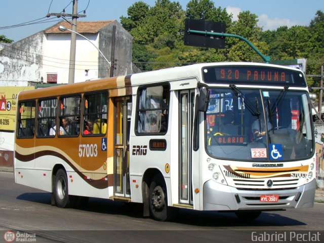 Erig Transportes > Gire Transportes 57003 na cidade de Rio de Janeiro, Rio de Janeiro, Brasil, por Gabriel Peclat. Número da foto: #155024.