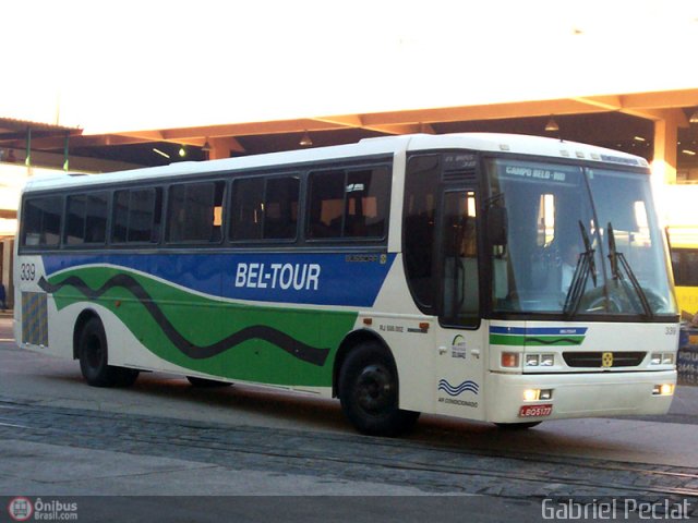 Bel-Tour Transportes e Turismo 339 na cidade de Rio de Janeiro, Rio de Janeiro, Brasil, por Gabriel Peclat. Número da foto: #155030.