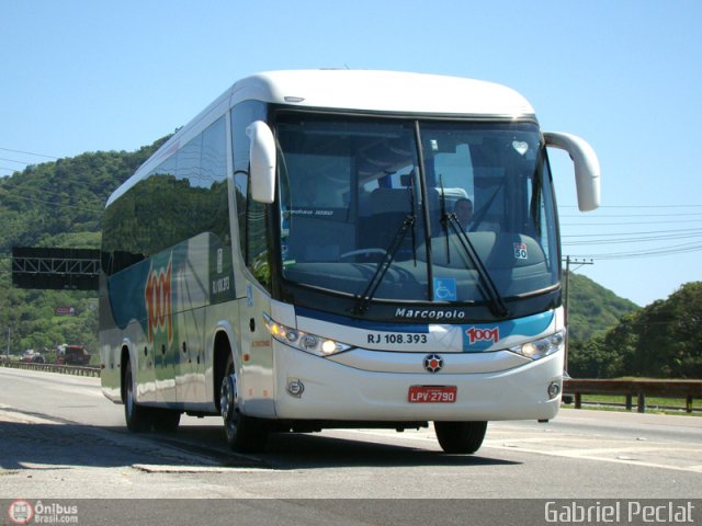 Auto Viação 1001 RJ 108.393 na cidade de Seropédica, Rio de Janeiro, Brasil, por Gabriel Peclat. ID da foto: 156511.