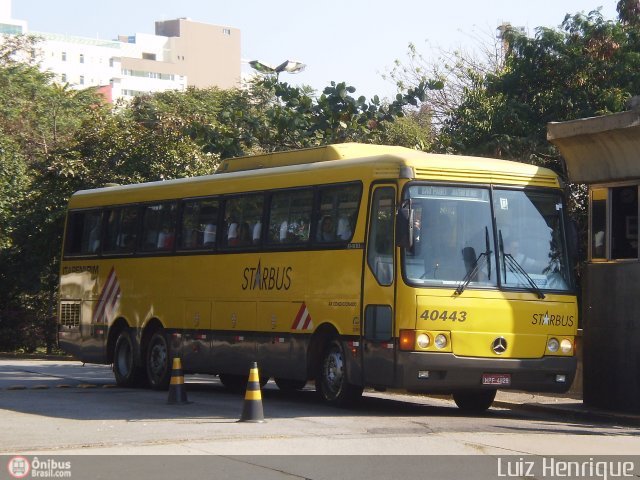 Viação Itapemirim 40443 na cidade de São Paulo, São Paulo, Brasil, por Luiz Henrique. ID da foto: 157854.