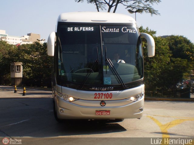 Viação Santa Cruz 237100 na cidade de São Paulo, São Paulo, Brasil, por Luiz Henrique. Número da foto: #157866.