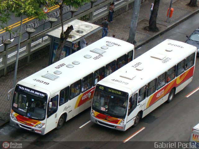 Auto Viação Alpha 48072 na cidade de Rio de Janeiro, Rio de Janeiro, Brasil, por Gabriel Peclat. Número da foto: #171420.