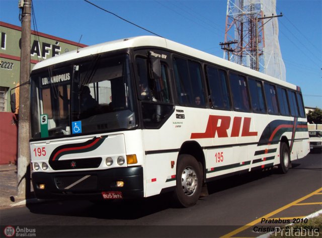 RIL - Rodoviário Ibitinguense Ltda. 195 na cidade de Garça, São Paulo, Brasil, por Cristiano Soares da Silva. Número da foto: #178118.